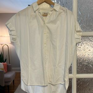 Madewell Drapey Button Up Top